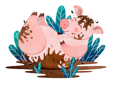 Pig art book bookillustration character childbook illustration illustrator kid person pig