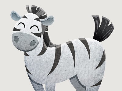 Zebra animal animal art art book character child childbook design illustration illustrator print watercolor zebra