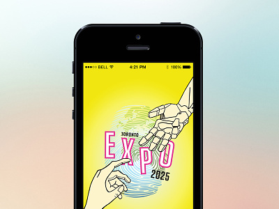 Toronto Expo 2025 app branding campaign expo illustration mobile toronto ui ux
