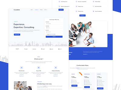 Landrick - Landing Page