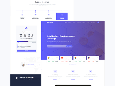 Cryptor - Cryptocurrency agency bootstrap branding business buy buy crypto crypto token cryptocurrency design marketing nft nft collections nft market sell sell crypto software