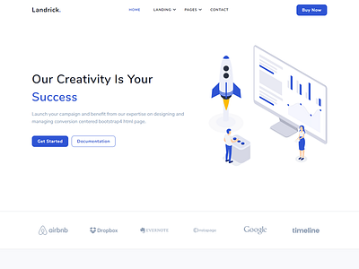 Landrick - Saas & Software Bootstrap 5 Landing Page Template agency bootstrap 5 branding business business and enterprise clean clean and modern coworking creative event hosting hotel job and careers marketing multipurpose payment personal saas saas and software software