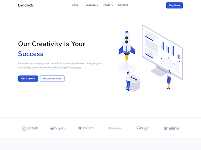 Landrick - Saas & Software Bootstrap 5 Landing Page Template