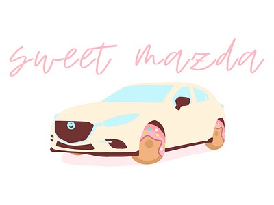 Sweet Mazda branding challenge challenges design flow illustration mazda ui