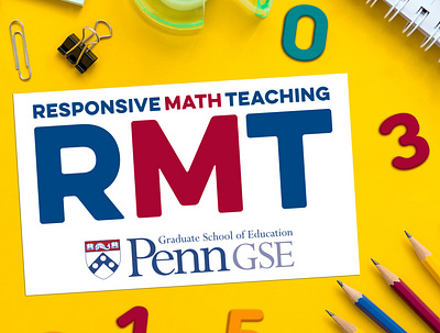 Responsive Math Teaching brand branding collegiate colorful design education education logo educational graphic design math mathematics pennsylvania youth