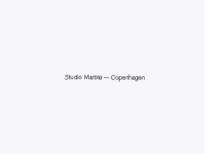 Studio Marble 〰️ Logo brand branding design diseño geometric ios logo minimal packaging simple stationery typography