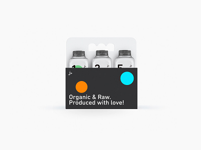 J+ 🍌🍉 color design juice minimalism package packaging simple type typography