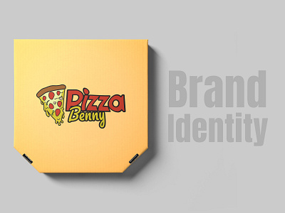 Pizza Benny Brand Identity art direction branding branding and identity branding concept branding design identity branding illustration logo logodesign
