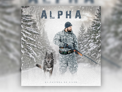 ALPHA Movie Poster alpha editing movie movie poster movies photoshop poster wolf