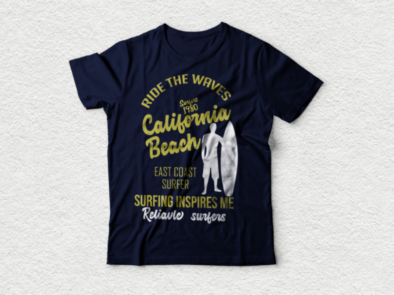 California beach tshirt design etsyseller etsy shop etsy custom fashion march by amazon typography shirts t-shirts apperal design graphicsdesign funny tshirt
