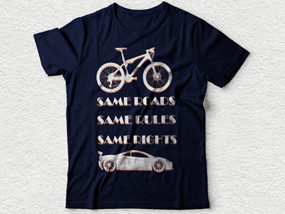 Bicycle tshirt design