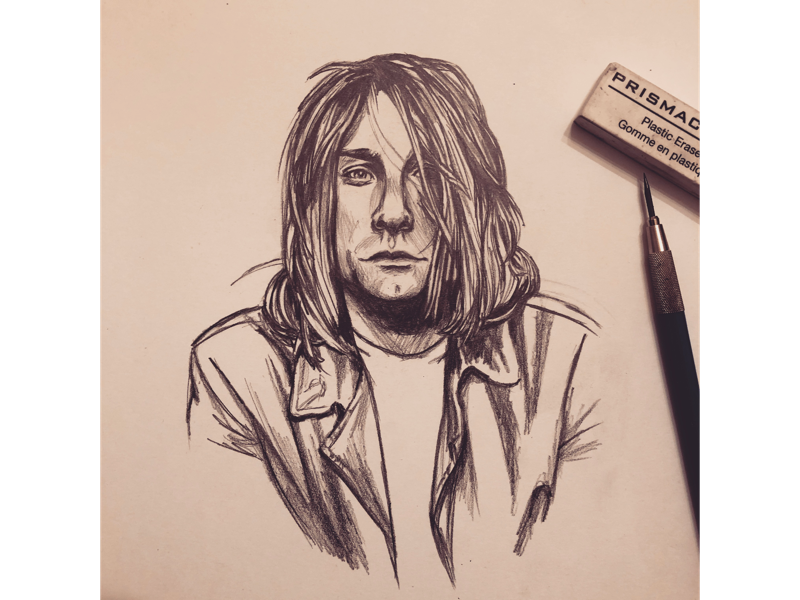 Kurt Cobain designed by Eliu Paredes. 