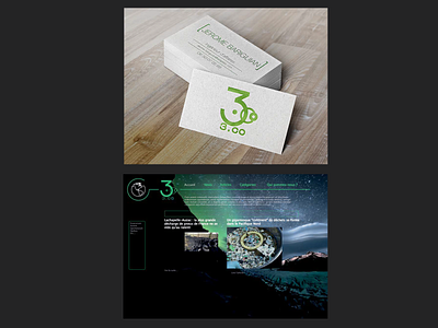 3.CO project bin design green logo recycle student ui ui design vector
