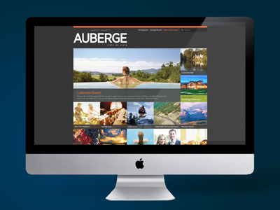 Auberge Resorts Digital Magazine auberge resorts content marketing hospitality hotel luxury responsive design rwd
