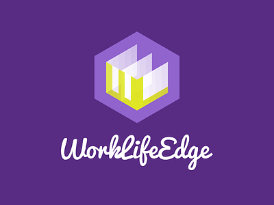 WorkLifeEdge - Logo brand branding healthtech hr human resources logo