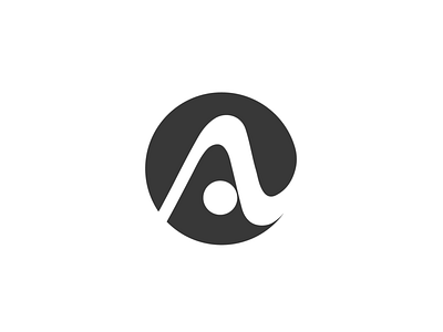 A letter logo, sun logo app assets bank branding credit card finance icon logo money wallet