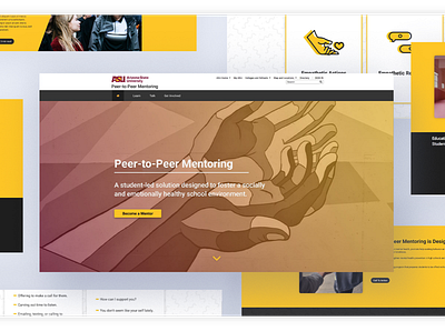 ASU Peer-to-Peer design ui ux web