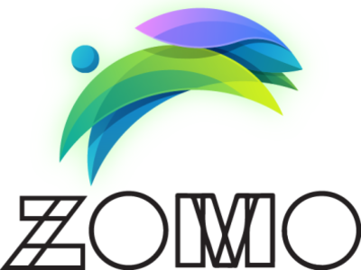 ZOMO Logo - Video conferencing rooms built for fitness