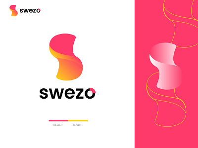 swezo start branding corporate design corporate identity design flat logo logo design logodesign logotype minimal