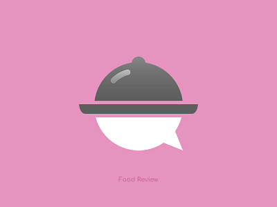 Food Review website/app logo design