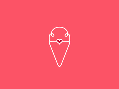 Icons / Ice Cream branding design ice cream icon illustration