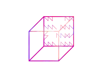 Permutation 2. button #1 color geometry minimal oblique poster shape