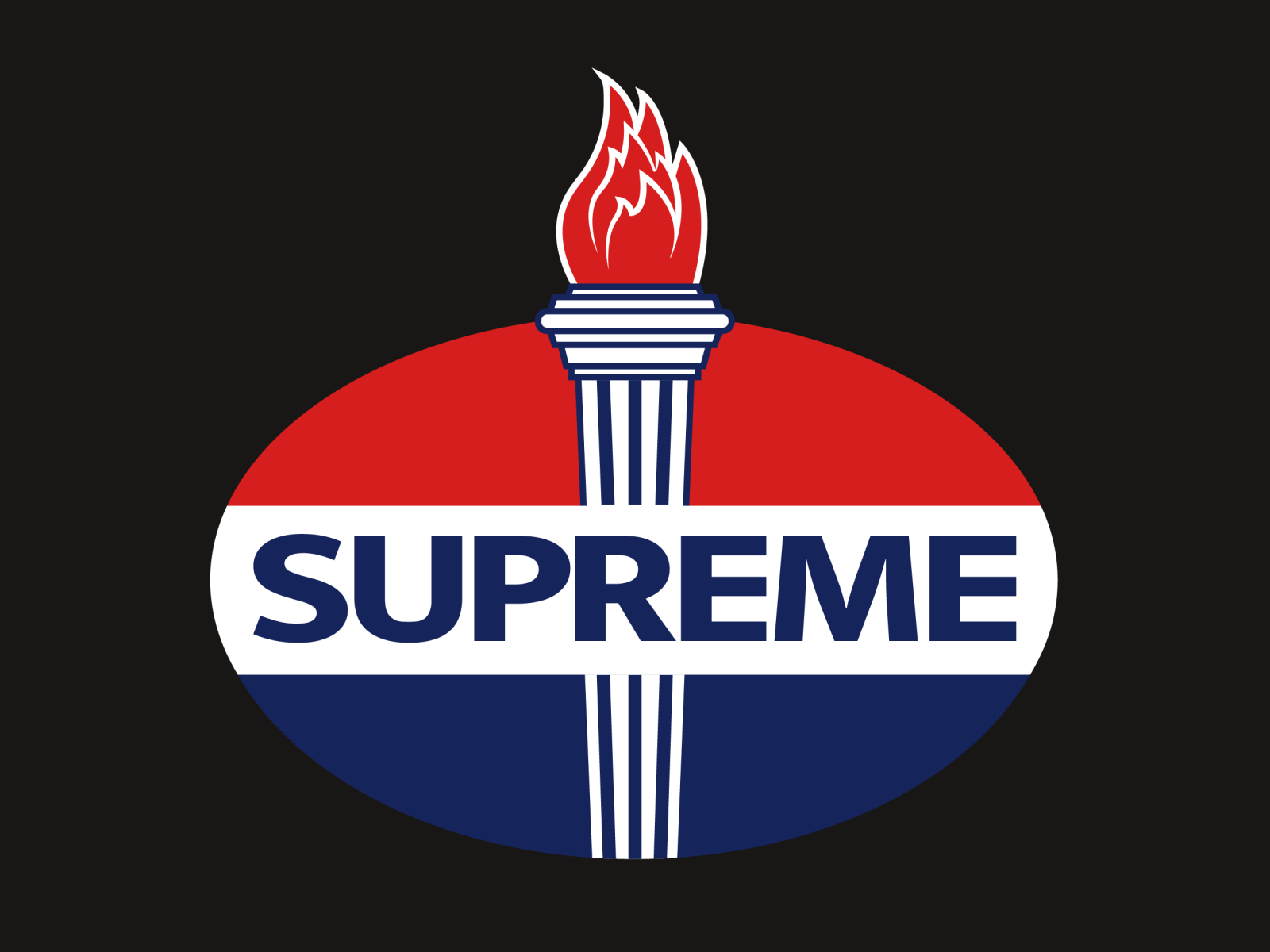 Supreme X Standard Oil By Nick Wright On Dribbble