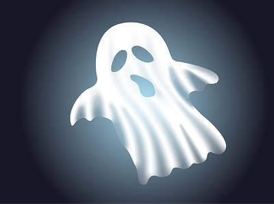 Ghost adobe creative cloud adobe creative crowd adobe illustrator ghost ghosted gradient tool halloween illustration