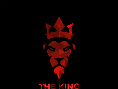 The King brand logo design design illustration logo logo logotype brand logos design brand ui