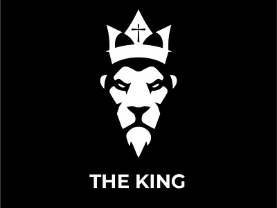 The King - whiteness brand logo design branding illustration logo logo logotype brand logos design brand minimal ui