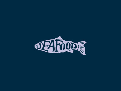 Seafood Graphic handlettering illustration lettering restaurant seafood