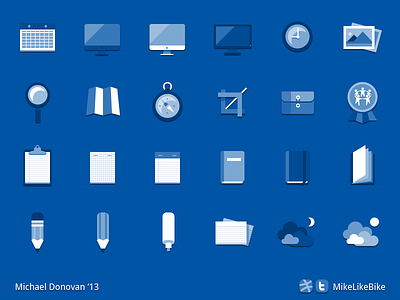 Icon Collection (Flat Blueprint)