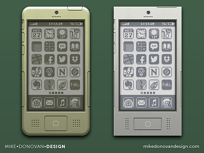 iPhone Throwback Designs