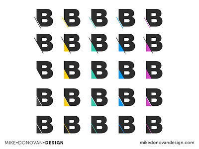 Feedback? Logo Iterations (WIP) b blend branding logo photoshop vector