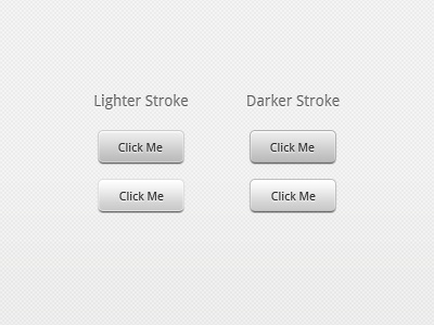 Clean Button UI on Light Background