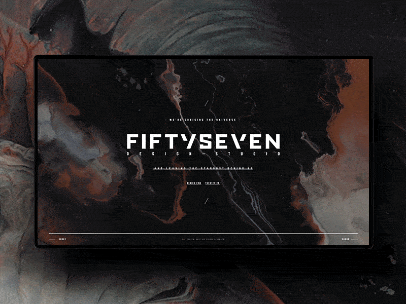 FiftySeven® — Website Update design fiftyseven studio ui ux webgl