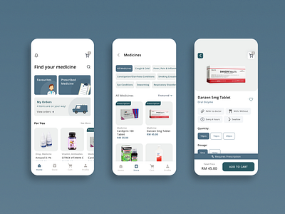 Medicine Delivery App Homepage