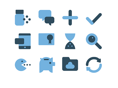 Icons for Salusplay