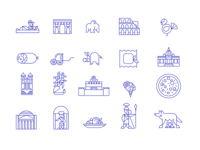 Rome Icons