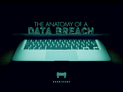 The Anatomy of a Data Breach [Infographic] barricade breach colours data design green hack infographic information information security infosec security