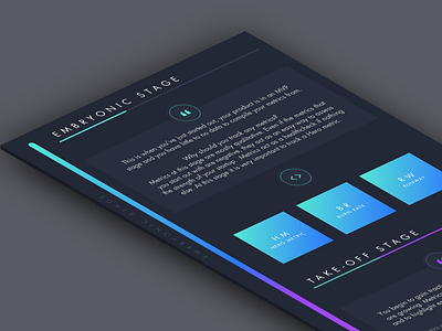 Gradient & Typography Detail Work - Infographic Segment colour data gradient infographic metrics startup type