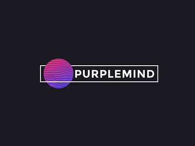 PURPLEMIND Branding colour geometry gradient logo orb purple purplemind sphere