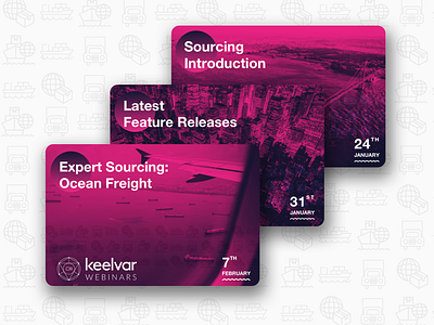 Webinar Cards for Keelvar