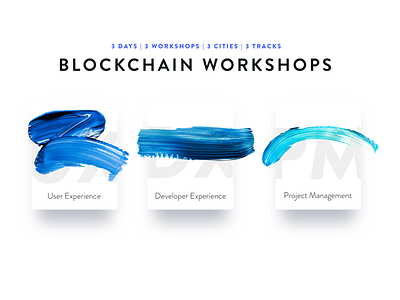 INK & PIXELS - Blockchain workshops cards conference design ink photorealistic pixels