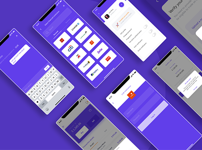 Peer-to-Peer Payment App design designs fintech payment ui uiux ux uxdesign