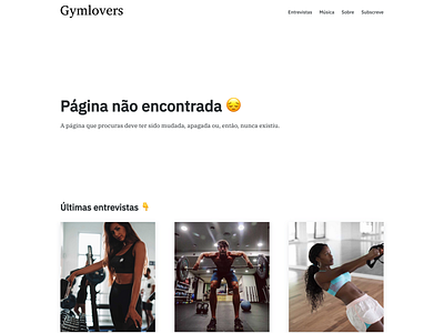 404 - Gymlovers