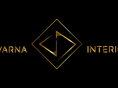 Gold Black - Swarna Interio Logo