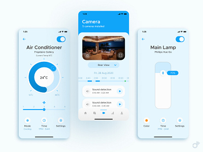 Smart Home App 2 app devices home app smart app smart home smart home app ui ui design user experience design user interface user interface design ux ux design