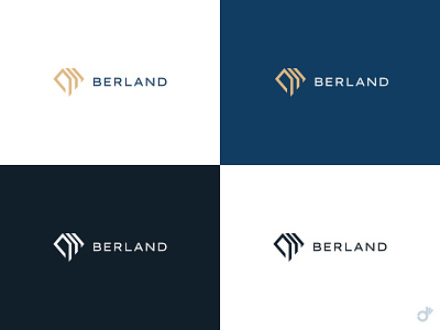 Berland Brand Identity 1 branding concept branding design construction company logo logo concept logo design property developer visual identity visual identity design