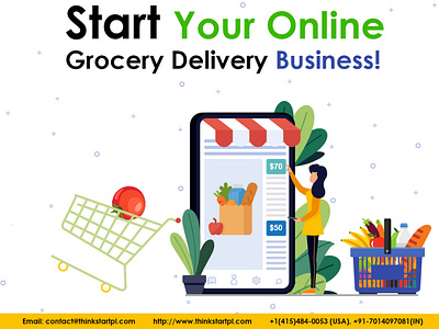 Online Grocery Delivery App Solution!